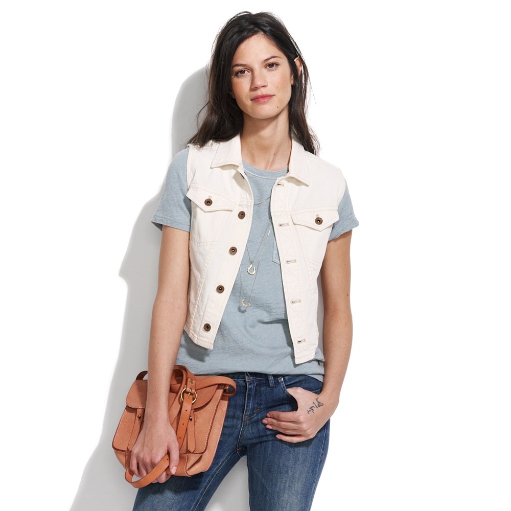 denim vest